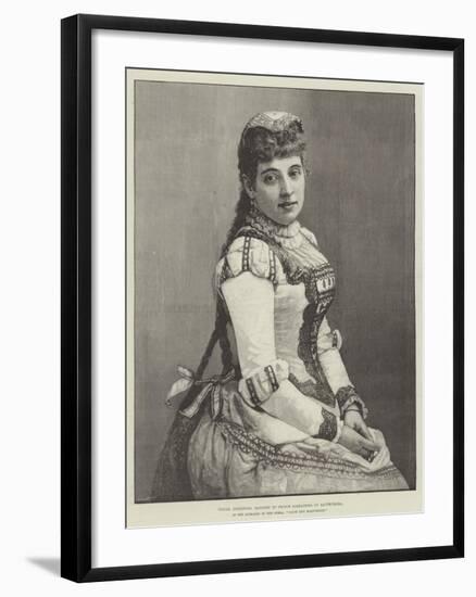 Mademoiselle Loisinger-null-Framed Giclee Print