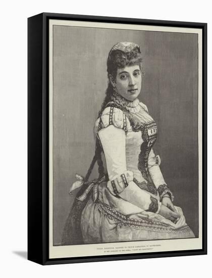 Mademoiselle Loisinger-null-Framed Stretched Canvas