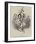 Mademoiselle Lucille Grahn as Catarina, in the Ballet La Fille Du Bandit-null-Framed Giclee Print