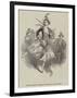 Mademoiselle Lucille Grahn as Catarina, in the Ballet La Fille Du Bandit-null-Framed Giclee Print