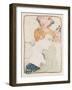 Mademoiselle Marcelle Lender En Buste, 1895-Mary Cassatt-Framed Giclee Print