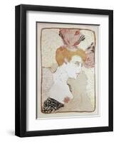 Mademoiselle Marcelle Lender-Henri de Toulouse-Lautrec-Framed Giclee Print