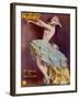 Mademoiselle Marcelle of the Folies Bergere, Ready to Dance the Night Away-null-Framed Photographic Print
