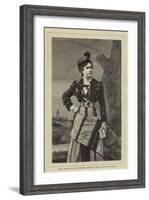 Mademoiselle Minnie Hauk, of Her Majesty's Theatre, in the Character of the Carmen-null-Framed Giclee Print