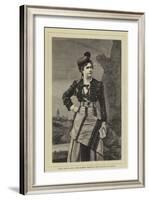 Mademoiselle Minnie Hauk, of Her Majesty's Theatre, in the Character of the Carmen-null-Framed Giclee Print