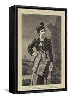 Mademoiselle Minnie Hauk, of Her Majesty's Theatre, in the Character of the Carmen-null-Framed Stretched Canvas
