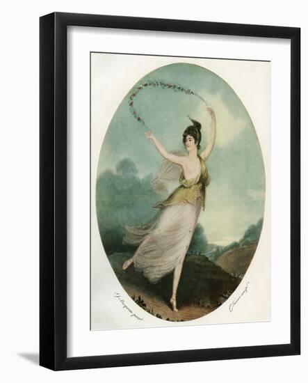 Mademoiselle Parisot-null-Framed Giclee Print