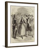 Mademoiselle Piccolomini in La Figlia Del Reggimento, at Her Majesty's Theatre-null-Framed Giclee Print