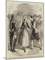 Mademoiselle Piccolomini in La Figlia Del Reggimento, at Her Majesty's Theatre-null-Mounted Giclee Print