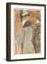 Mademoiselle Pouvereau (Pencil with W/C on Paper)-Gwen John-Framed Giclee Print