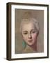 'Mademoiselle Puvigny', c1749-Maurice-quentin De La Tour-Framed Giclee Print