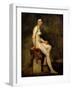 Mademoiselle Rose (Seated Nude)-Eugene Delacroix-Framed Giclee Print