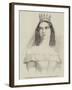 Mademoiselle Sanchioli, as Abigail, in the Opera of Nino, at Her Majesty's Theatre-null-Framed Giclee Print