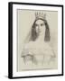 Mademoiselle Sanchioli, as Abigail, in the Opera of Nino, at Her Majesty's Theatre-null-Framed Giclee Print