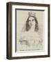 Mademoiselle Sanchioli, as Abigail, in the Opera of Nino, at Her Majesty's Theatre-null-Framed Giclee Print