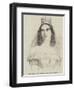 Mademoiselle Sanchioli, as Abigail, in the Opera of Nino, at Her Majesty's Theatre-null-Framed Giclee Print