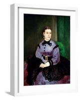 Mademoiselle Sicot, 1865-Pierre-Auguste Renoir-Framed Giclee Print
