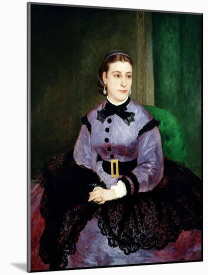 Mademoiselle Sicot, 1865-Pierre-Auguste Renoir-Mounted Giclee Print