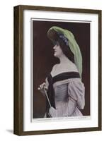 Mademoiselle Thevenet as Caroline in La Chauve-Souris-null-Framed Giclee Print