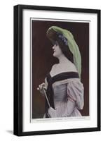 Mademoiselle Thevenet as Caroline in La Chauve-Souris-null-Framed Giclee Print