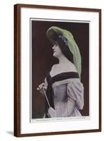 Mademoiselle Thevenet as Caroline in La Chauve-Souris-null-Framed Giclee Print