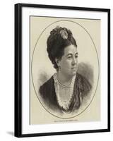 Mademoiselle Titiens, of Her Majesty's Opera-null-Framed Giclee Print