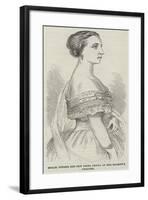Mademoiselle Titiens, the New Prima Donna at Her Majesty's Theatre-null-Framed Giclee Print