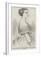 Mademoiselle Titiens, the New Prima Donna at Her Majesty's Theatre-null-Framed Giclee Print