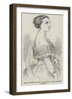 Mademoiselle Titiens, the New Prima Donna at Her Majesty's Theatre-null-Framed Giclee Print