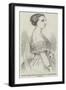 Mademoiselle Titiens, the New Prima Donna at Her Majesty's Theatre-null-Framed Giclee Print