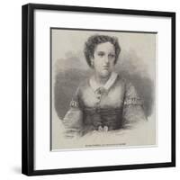 Mademoiselle Trebelli, of Her Majesty's Theatre-null-Framed Giclee Print