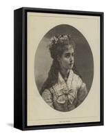 Mademoiselle Zare Thalberg-null-Framed Stretched Canvas