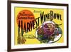 Mader's Harvest Wine Bowl-Curt Teich & Company-Framed Art Print