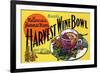 Mader's Harvest Wine Bowl-Curt Teich & Company-Framed Art Print