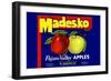 Madesko Brand Pajaro Valley Apples-null-Framed Art Print