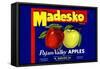 Madesko Brand Pajaro Valley Apples-null-Framed Stretched Canvas