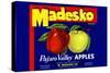 Madesko Brand Pajaro Valley Apples-null-Stretched Canvas