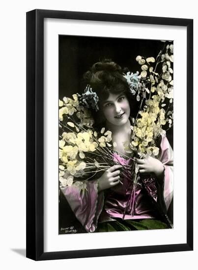 Madge Lessing (1866-193), German Actress, Early 20th Century-null-Framed Giclee Print