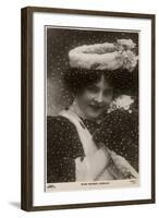 Madge Lessing, German Actress, C1906-null-Framed Giclee Print