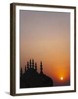 Madhavendra Palace at Sunset, Jaipur, Rajasthan, India-Keren Su-Framed Premium Photographic Print