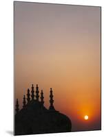 Madhavendra Palace at Sunset, Jaipur, Rajasthan, India-Keren Su-Mounted Premium Photographic Print