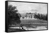 Madingley Hall, Madingley, Cambridgeshire, 19th Century-null-Framed Stretched Canvas