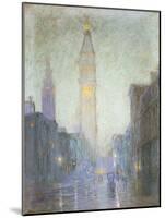 Madison Avenue at Twilight, c.1911-Lowell Birge Harrison-Mounted Giclee Print