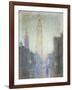 Madison Avenue at Twilight, c.1911-Lowell Birge Harrison-Framed Giclee Print