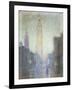 Madison Avenue at Twilight, c.1911-Lowell Birge Harrison-Framed Giclee Print