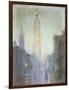 Madison Avenue at Twilight, c.1911-Lowell Birge Harrison-Framed Giclee Print