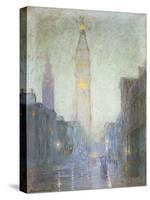 Madison Avenue at Twilight, c.1911-Lowell Birge Harrison-Stretched Canvas