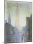 Madison Avenue at Twilight-Lovell Birge Harrison-Mounted Giclee Print