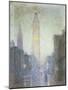 Madison Avenue at Twilight-Lovell Birge Harrison-Mounted Giclee Print