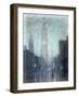 Madison Avenue at Twilight-Lowell Birge Harrison-Framed Giclee Print